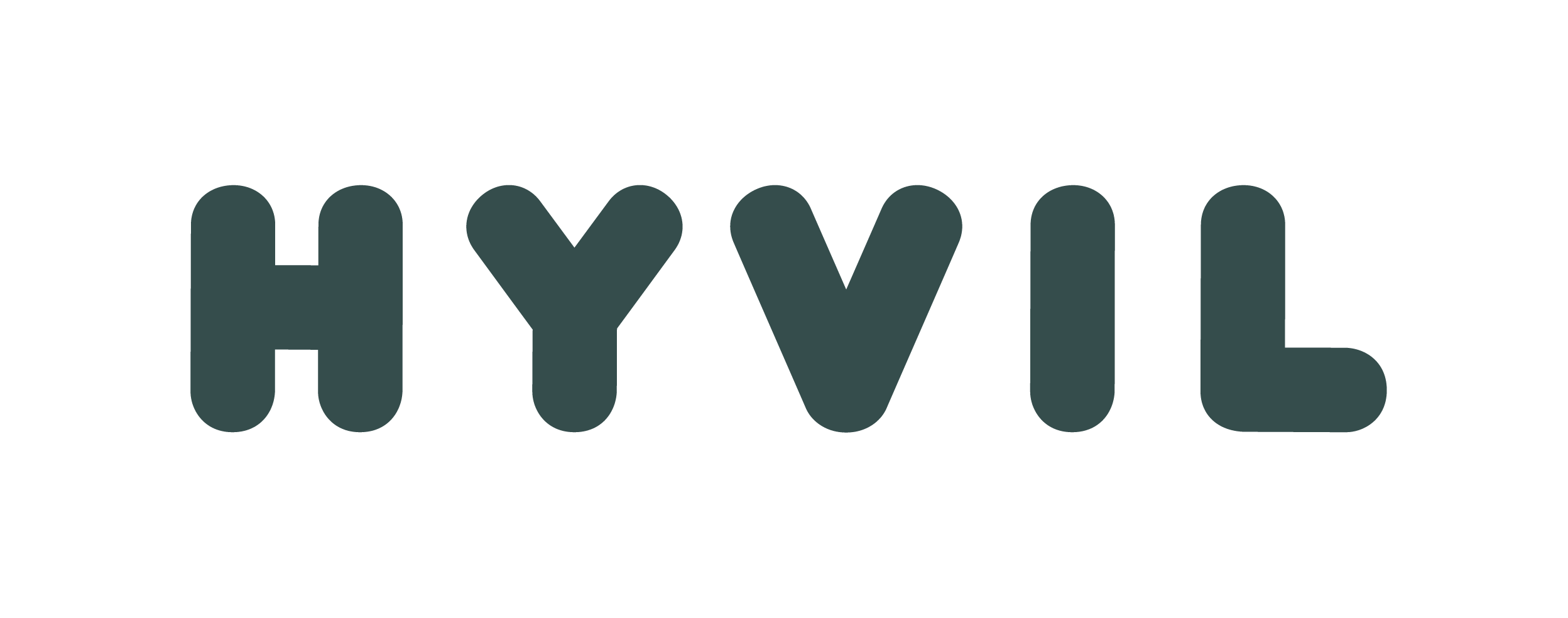 Hyvil logo vihreä